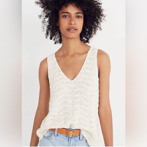 Madewell Crotched Sweater Tank